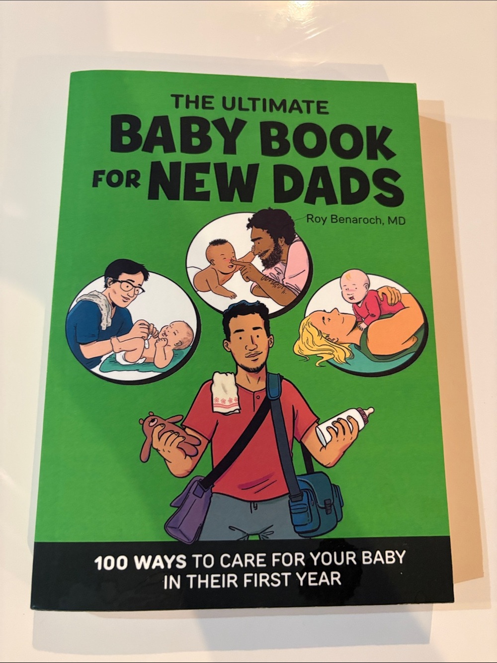 The Ultimate Baby Book for New Dads - Green